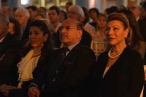 Mrs Shahdan Gabr, Mr Shafik Gabr and Mrs Jehanne el Alfi